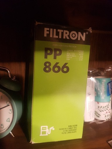 Zdjęcie oferty: Filtr paliwa benzyny PP866 Filtron nowy