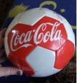 Zdjęcie oferty: Piłka nożna Coca Cola Kolekcjonerski 