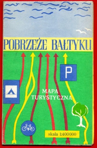 Zdjęcie oferty: POBRZEŻE BAŁTYKU mapa turystyczna 1984/85