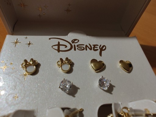 Zdjęcie oferty: Disney kolczyki zestaw 5 par pozłacane Myszka Miki