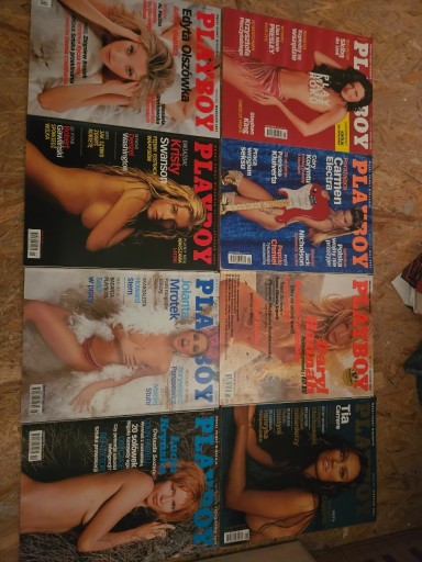 Zdjęcie oferty: Playboy 2003 archiwalne numery 8 sztuk