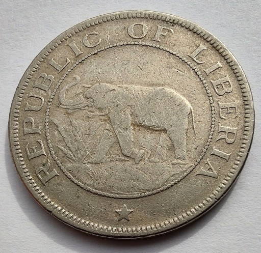 Zdjęcie oferty: LIBERIA 2 Cents 1941 ŁADNA