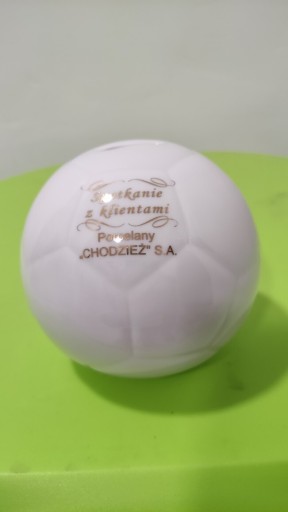 Zdjęcie oferty: Skarbonka piłka z Chodzieży