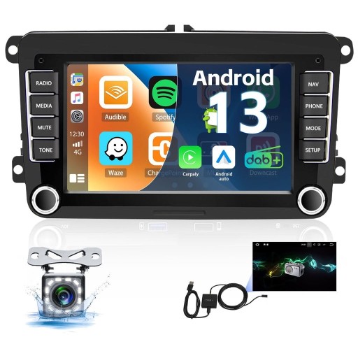 Zdjęcie oferty: 7" DAB Android 13 do VW 