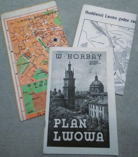 Zdjęcie oferty: W. HORBAY PLAN LWOWA 1938 Reprint