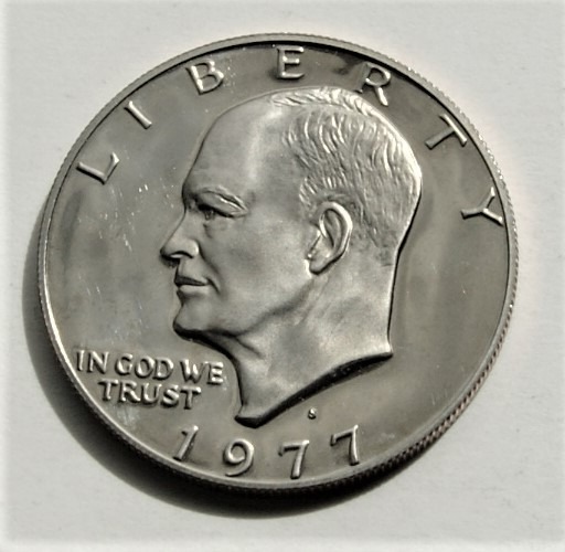 Zdjęcie oferty: 1 dolar 1977 S one dollar Eisenhower STAN!!!