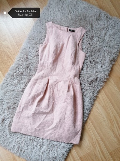 Zdjęcie oferty: Sukienka pudrowy róż mohito XS/34 