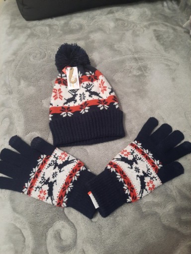 Zdjęcie oferty: Zimowa czapka oraz rękawiczki