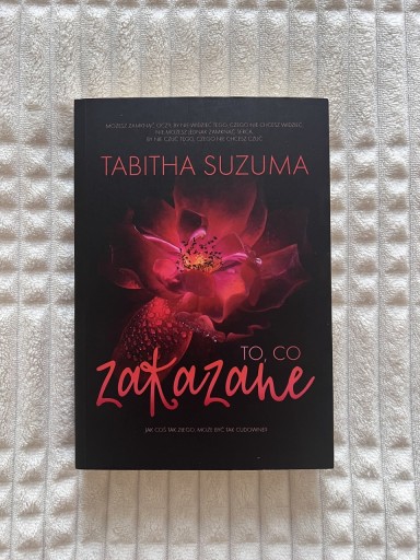 Zdjęcie oferty: książka to co zakazane tabitha suzuma literatura młodzieżowa