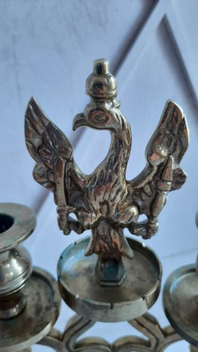 Zdjęcie oferty: Świecznik  z orłem  Kandelabr Księstwo Warszawskie