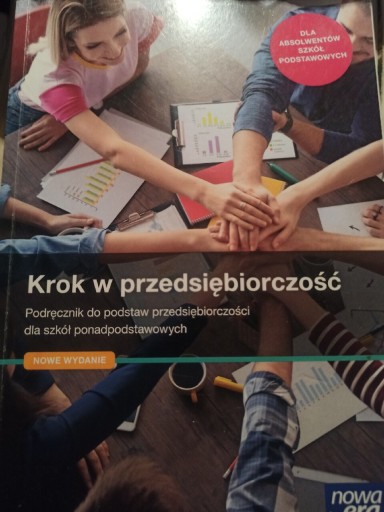 Zdjęcie oferty: Książka Podręcznik Krok w przedsiębiorzość