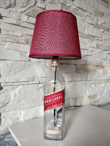 Zdjęcie oferty: Lampka butelka whisky Johnnie Walker Red Label 1L
