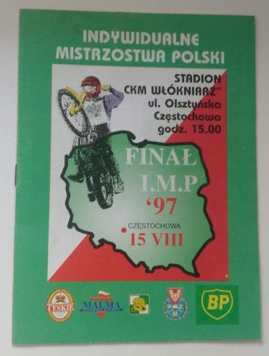 Zdjęcie oferty: Finał IMP 1997 Częstochowa żużel speedway 