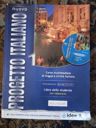 Zdjęcie oferty: PROGETTO ITALIANO LIBRO DELLO STUDENTE