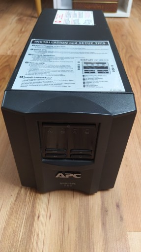 Zdjęcie oferty: Zasilacz UPS APC SMT750I 750VA 500W piec co gazowy