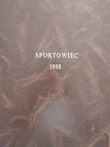 Zdjęcie oferty: czasopismo Sportowiec z 1988r oprawiony rocznik