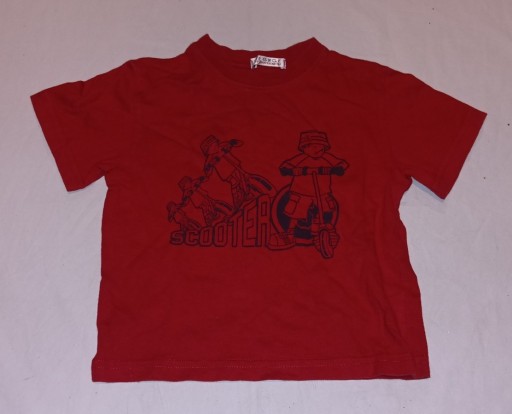 Zdjęcie oferty: Czerwony T-shirt Dziecięcy- Używany, Rozmiar 92-98