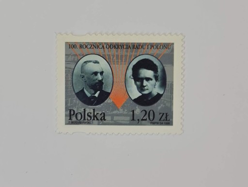 Zdjęcie oferty: 3578 Polska - 100. rocznica odkrycia radu i polonu