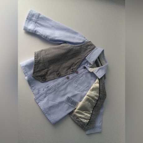 Zdjęcie oferty: kamizelka, koszula + mucha HM , rozmiar 74