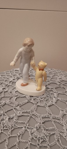 Zdjęcie oferty: Dziewczynka chłopiec figurka porcelanowa 