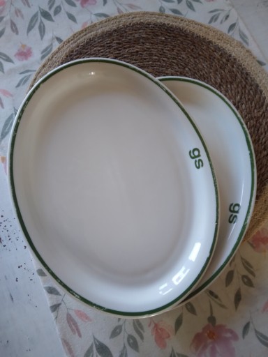 Zdjęcie oferty: Półmiski Gminnej Spółdzielni x 2 sztuki PRL 