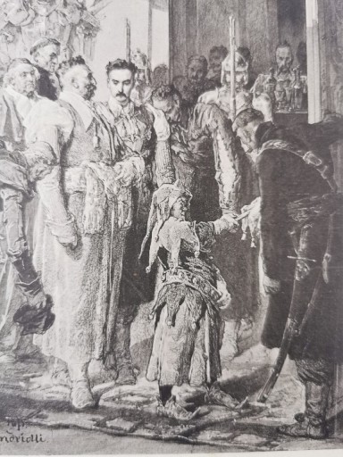 Zdjęcie oferty: Oryginalna grafika 1878 M. E. Andriolli Wojewoda