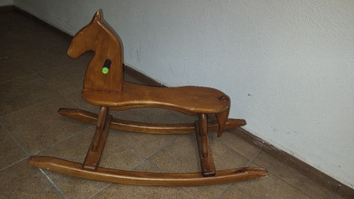 Zdjęcie oferty: Koń na biegunach drewniany Retro