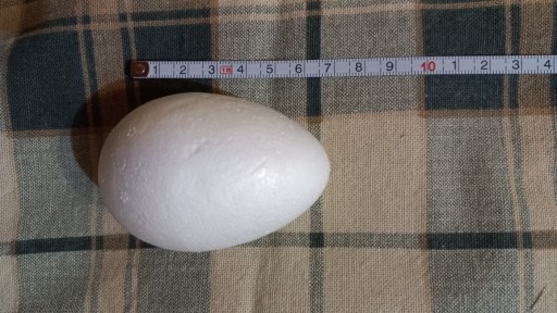 Zdjęcie oferty: Jajko jajka styropianowe 7 cm 10 szt.