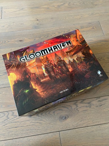 Zdjęcie oferty: Gloomhaven ENG + insert + naklejki