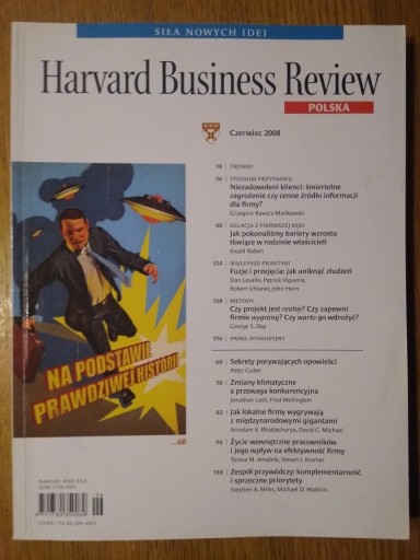 Zdjęcie oferty: Harvard Business Review Polska 06 2008