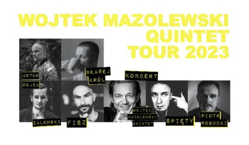 Zdjęcie oferty: Bilety Wojtek Mazolewski Quintet Warszawa 20.11.23