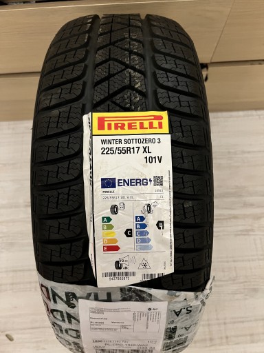 Zdjęcie oferty: Opona PIRELLI WINTER SOTTOZERO 3 225/55R17 XL 101V