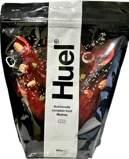 Zdjęcie oferty: HUEL Hot&Savoury Curry Madras OSTRY 7 posiłków