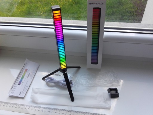 Zdjęcie oferty: Oświetlenie RGB 32 diody, App, BT, 3D, sterowane d