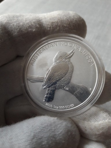 Zdjęcie oferty: Moneta srebrna Kookaburra 1oz 2010 stan bdb