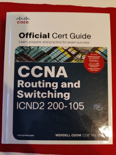 Zdjęcie oferty: CCNA Routing and Switching ICND2 200-105 -jak nowa