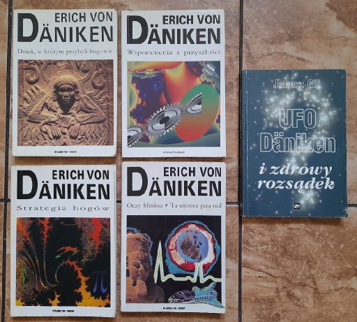 Zdjęcie oferty: Zestaw 5 książek Däniken