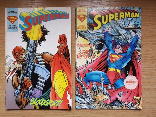 Zdjęcie oferty: Superman 4,5/1991 Unikat w takim stanie. Gratka!