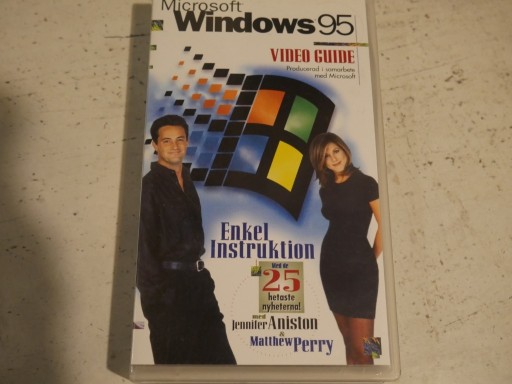 Zdjęcie oferty: win 95 video guide Aniston Perry VHS