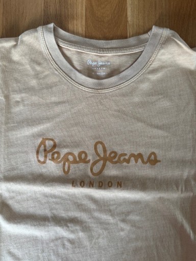 Zdjęcie oferty: T-shirt Pepe Jeans XL beżowy