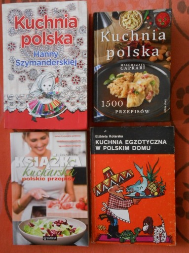 Zdjęcie oferty: Pierwszy zestaw książek kucharskich -4 sztuki.