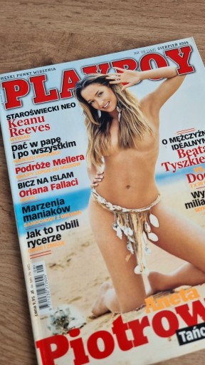 Zdjęcie oferty: Playboy 8 (164) sierpień 2006 - Aneta Piotrowska