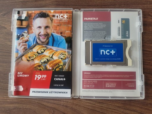 Zdjęcie oferty: Moduł NC+ CI+ CAM TELEWIZJA NA KARTĘ CANAL+