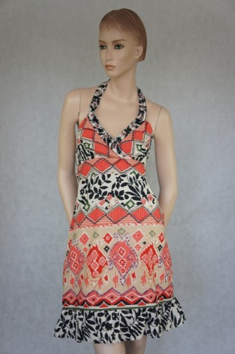 Zdjęcie oferty: Be Beau letnia sukienka amerykański dekolt vintage