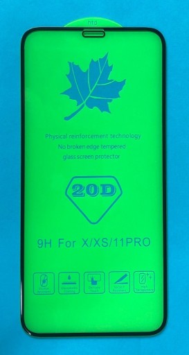 Zdjęcie oferty: Szkło hartowane 20D do iPhone 11 Pro / XS / X