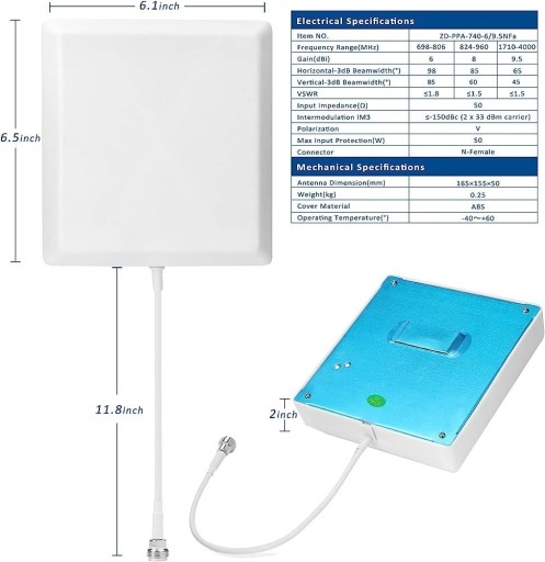 Zdjęcie oferty: Wewnętrzna antena WiFi/LTE /AN101