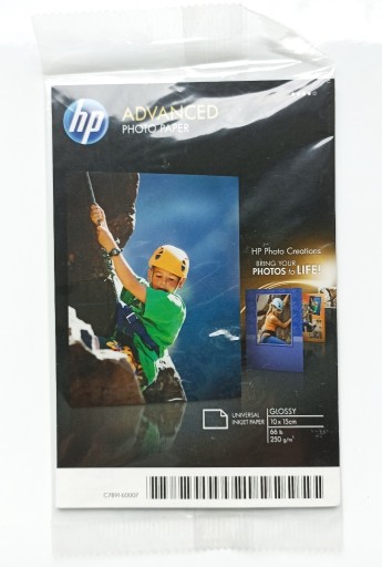 Zdjęcie oferty: HP Advanced PHOTO PAPER Glossy fotograficzny