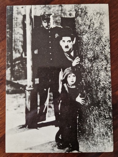 Zdjęcie oferty: Kartka Charlie Chaplin