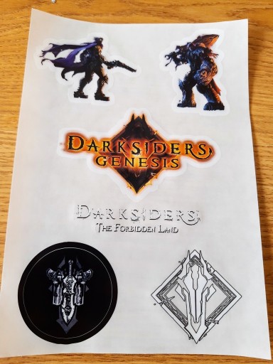 Zdjęcie oferty: Darksiders Genesis PS4 Xbox One PC Naklejki nowy