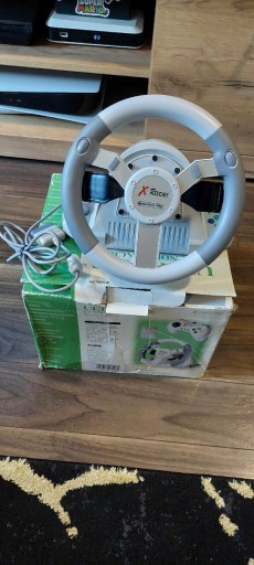 Zdjęcie oferty: X Racer kierownicaPSX PSOneSuper stan unikat retro